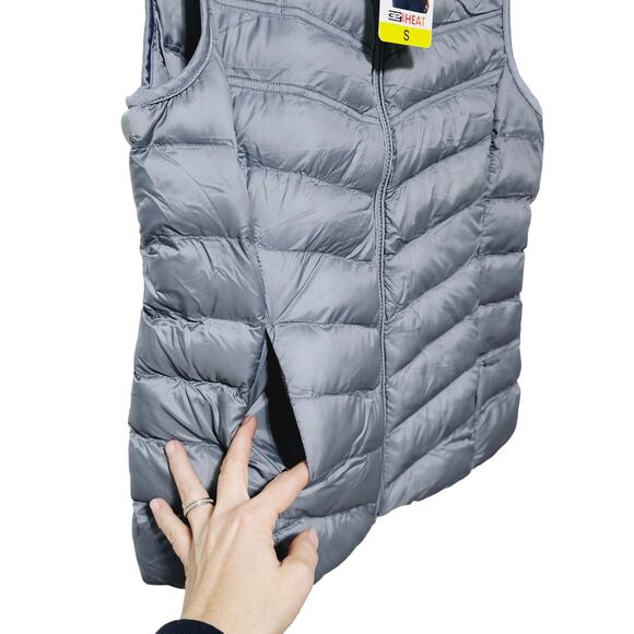 32 Degrees Lightweight Warmth Stand Up Collar Vest Women's Size S Modern Casual - Picture 3 of 8